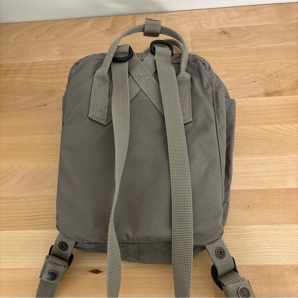 Fjallraven Kånken Gray Backpack - Picture 8 of 12